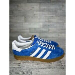 adidas Blue and White Athletic Shoes